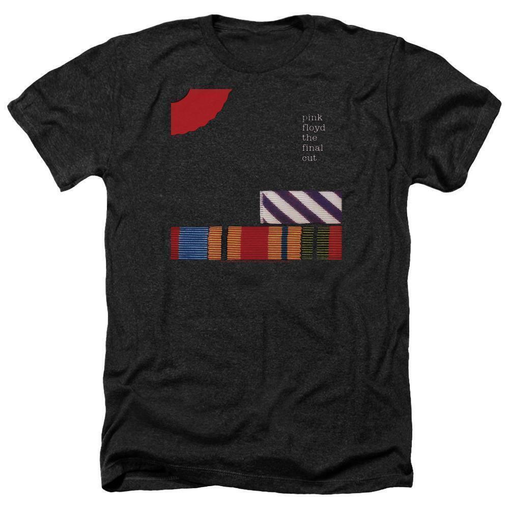 Floyd The Final Cut Adult Heather T Shirt Black